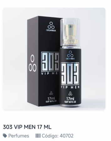 303 VIP MEN 17 ML